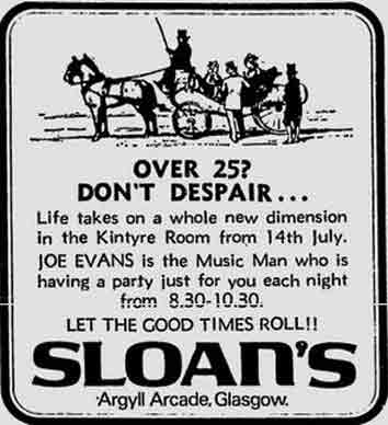 Sloan's advert 1977